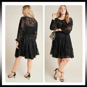 Anthropologie Mare Mare Black Dress